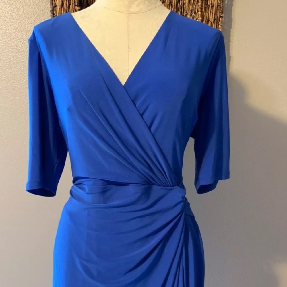 Ralph Lauren dress. Beautiful royal blue. Size 10